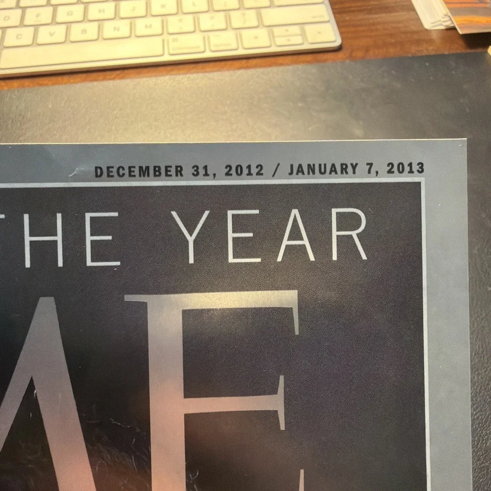 Time Magazine-December 31, 2012 January 7 2013-Barack Obama- Person of the Year